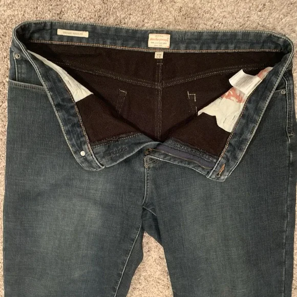 Weatherproof Fleece Lined Jeans Men's Size 40x32 Dark Wash - Picture 6 of 11